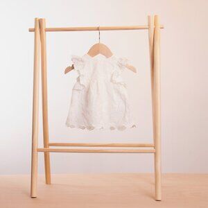 Zara Baby Lace Dress & Bloomers Set – 3–6 Months